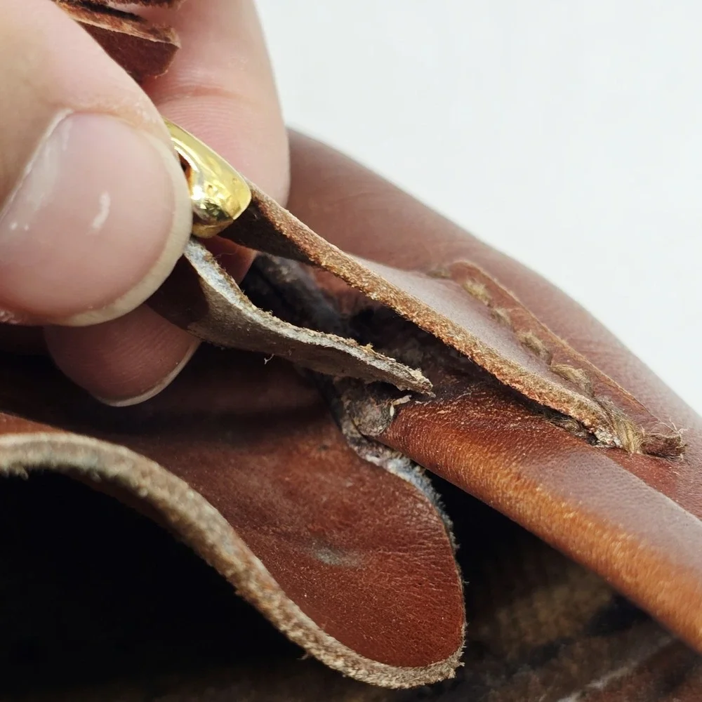 Guido Tassel Loafers Mens 7.5 Moccasin Simple Sole 4219 Brown Handmade $340‎